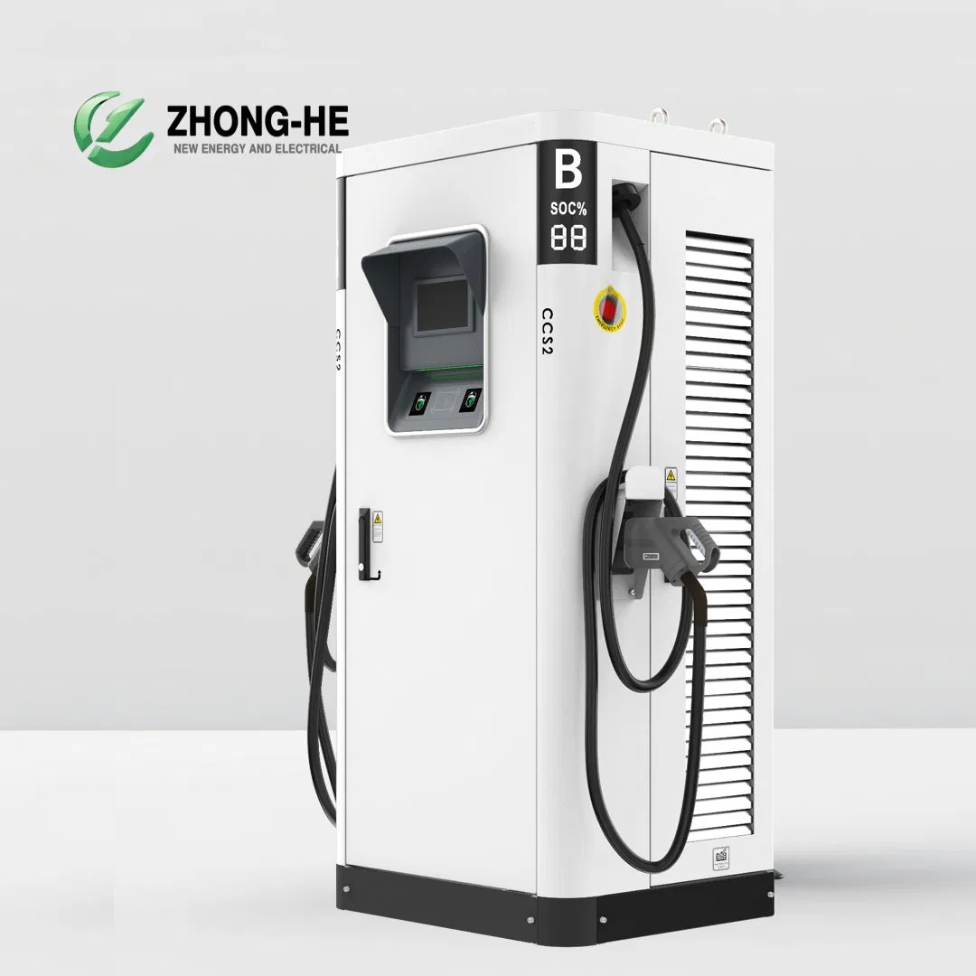 High-Power Liquid-Cooled EV Charging Station 80kw 120kw 160kw DC Fast EV Charger