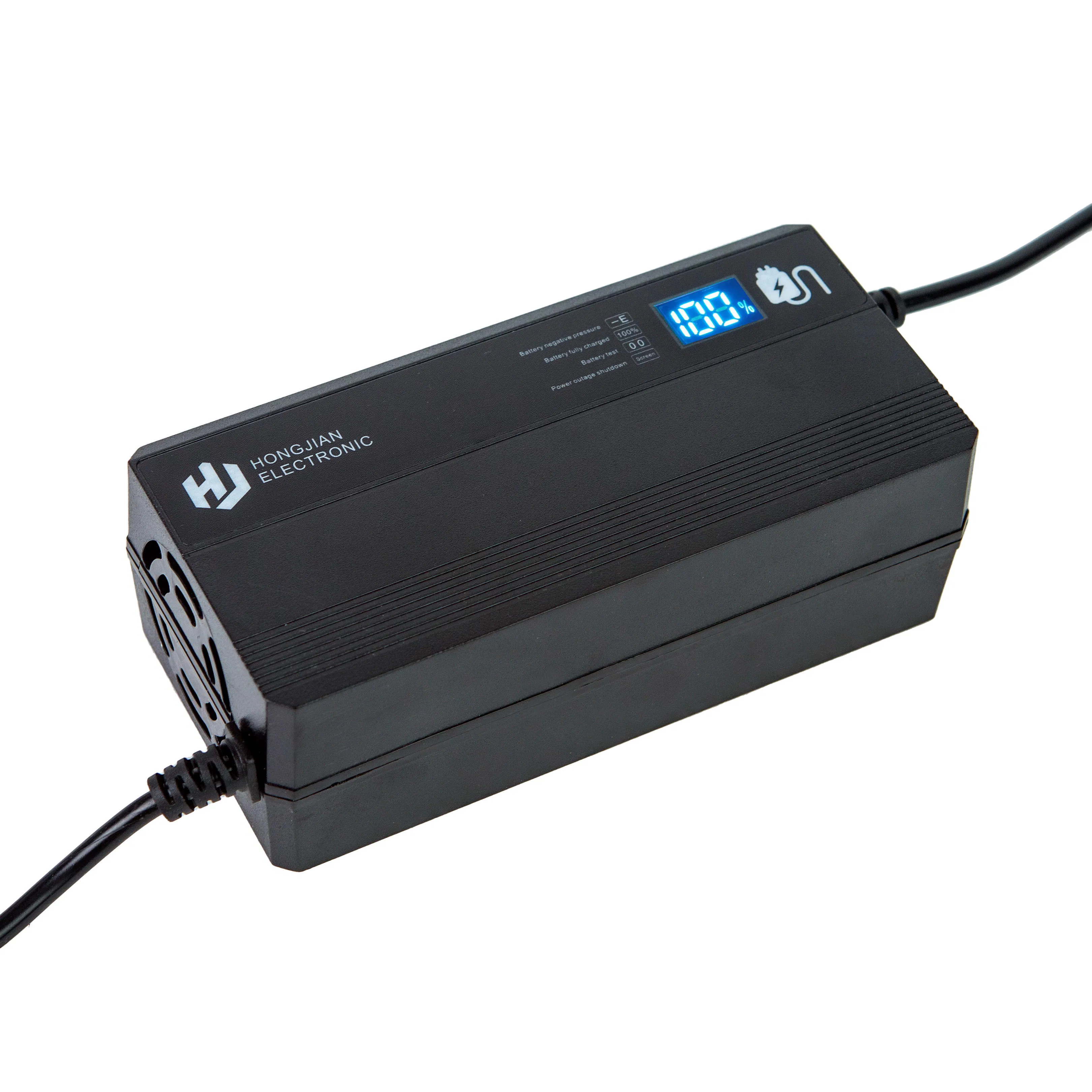 72V 40ah 5oow High Power DC Input Electric Digital Display Lead Acid Battery Charger for Ebike/Motorcycle