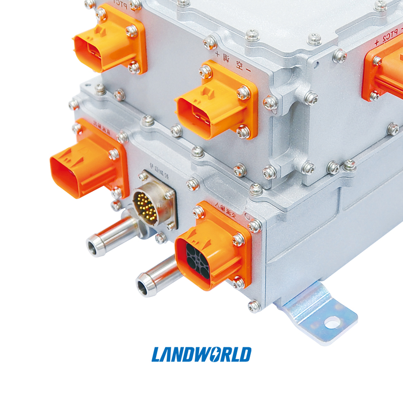 Landworld 6.6kw Obc+2.5kw DC/DC+PDU Bidirectional IP67 Supply on-Board Battery Charger High Power DC+Obc+PDU