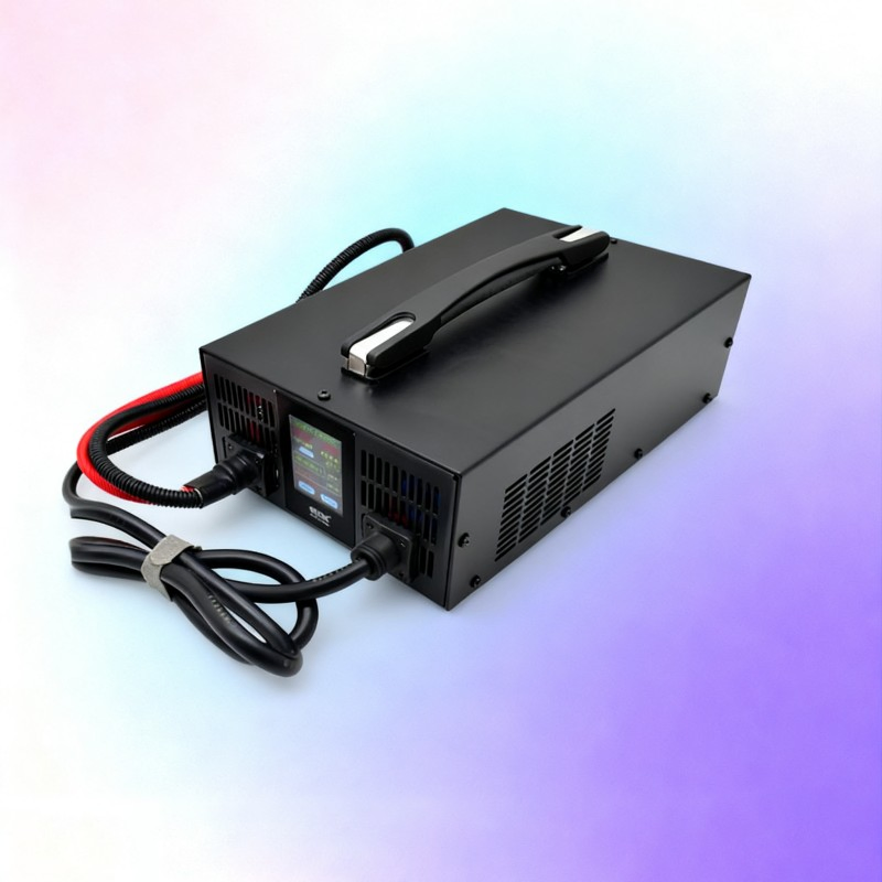Industrial Smart Battery Charger for Portable Electric Vehicle Use