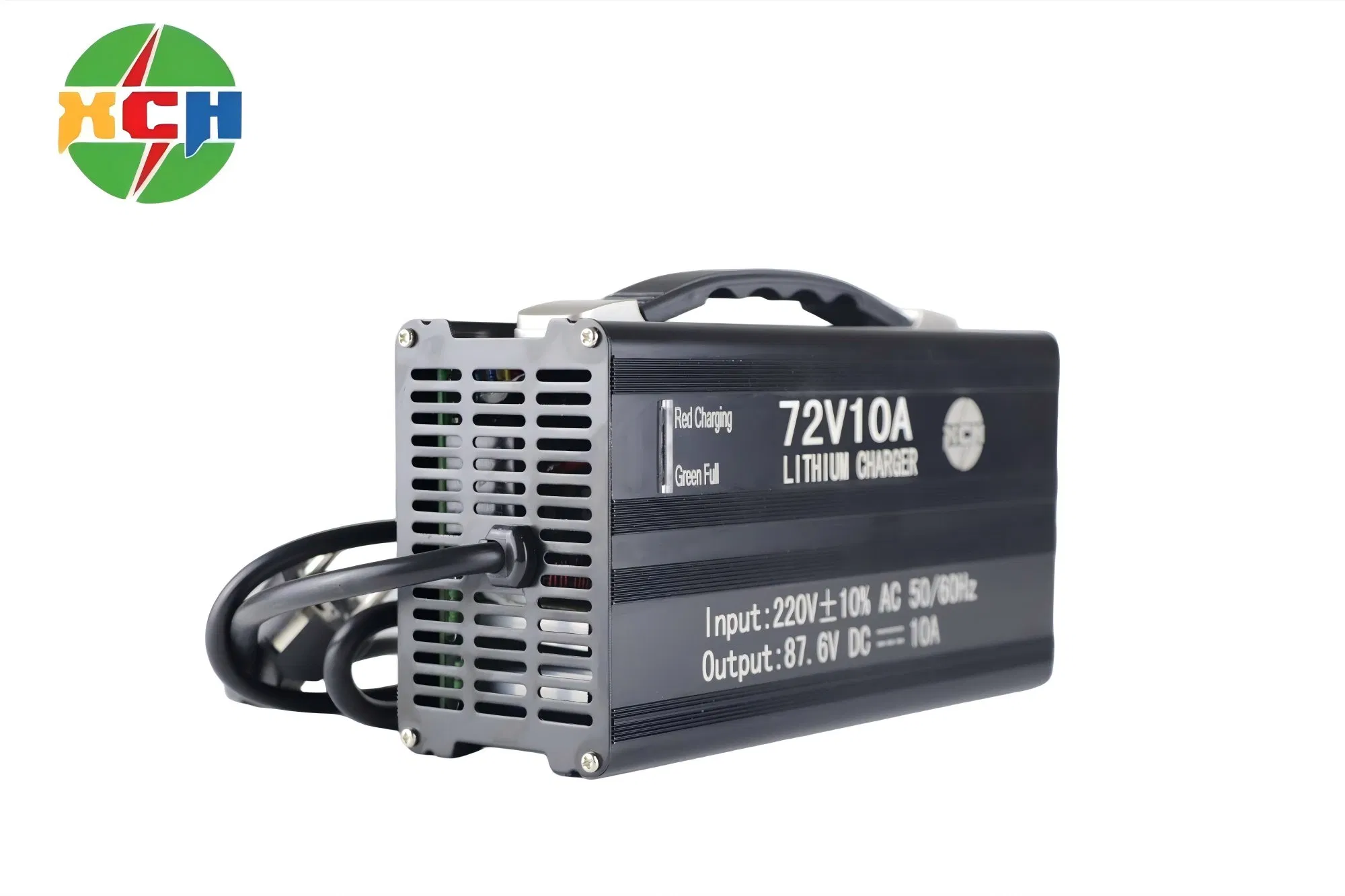 72V10A LiFePO4 Battery Charger with Over-Temperature Protection