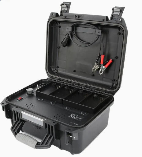 MID Rate Four Way Charger for Bb-2590 Lithium-Ion Battery