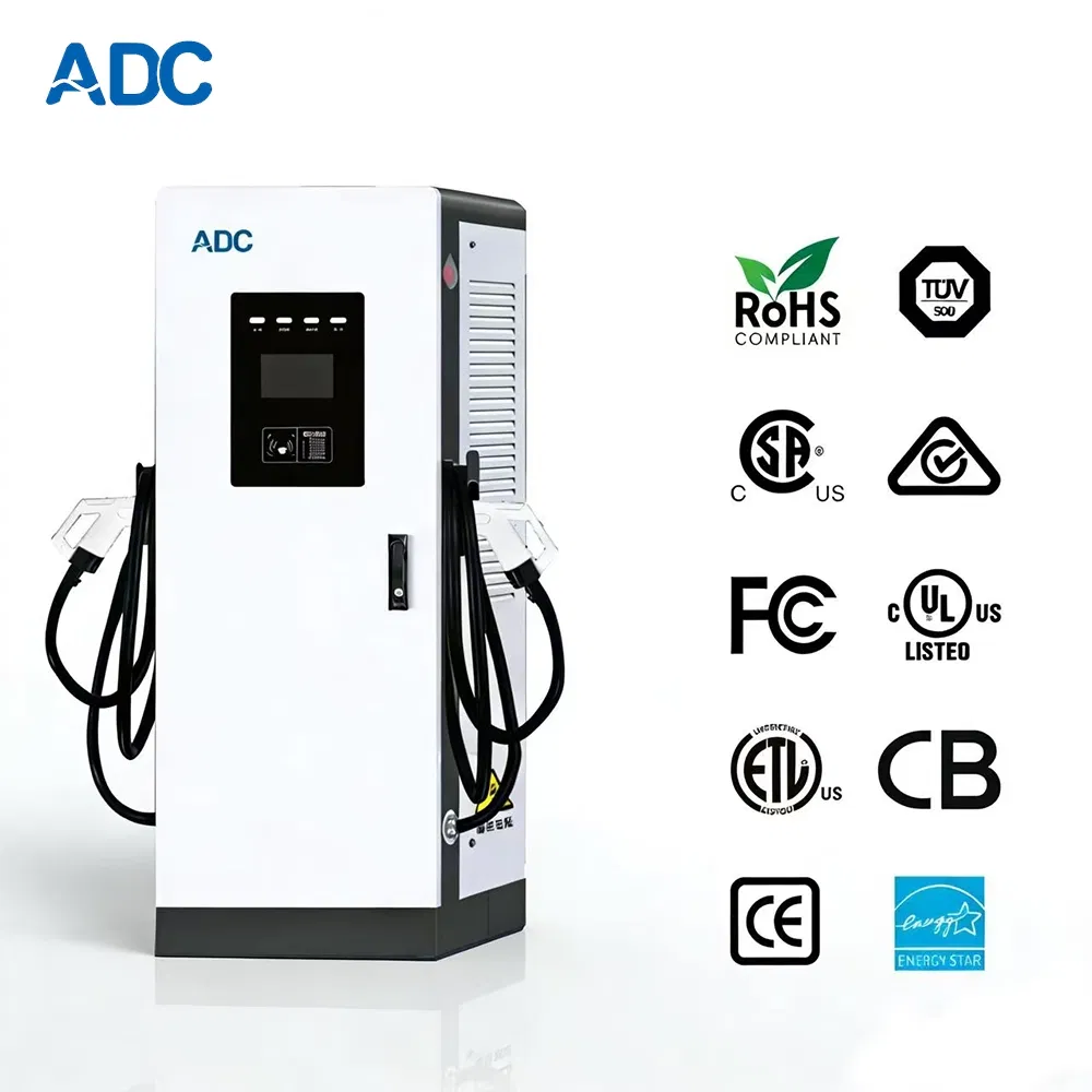 High Power Commerical 400kw/480kw/720kw Solar DC Battery Vehicle to Grid V2g Ocpp1.6j Charge with Three Guns
