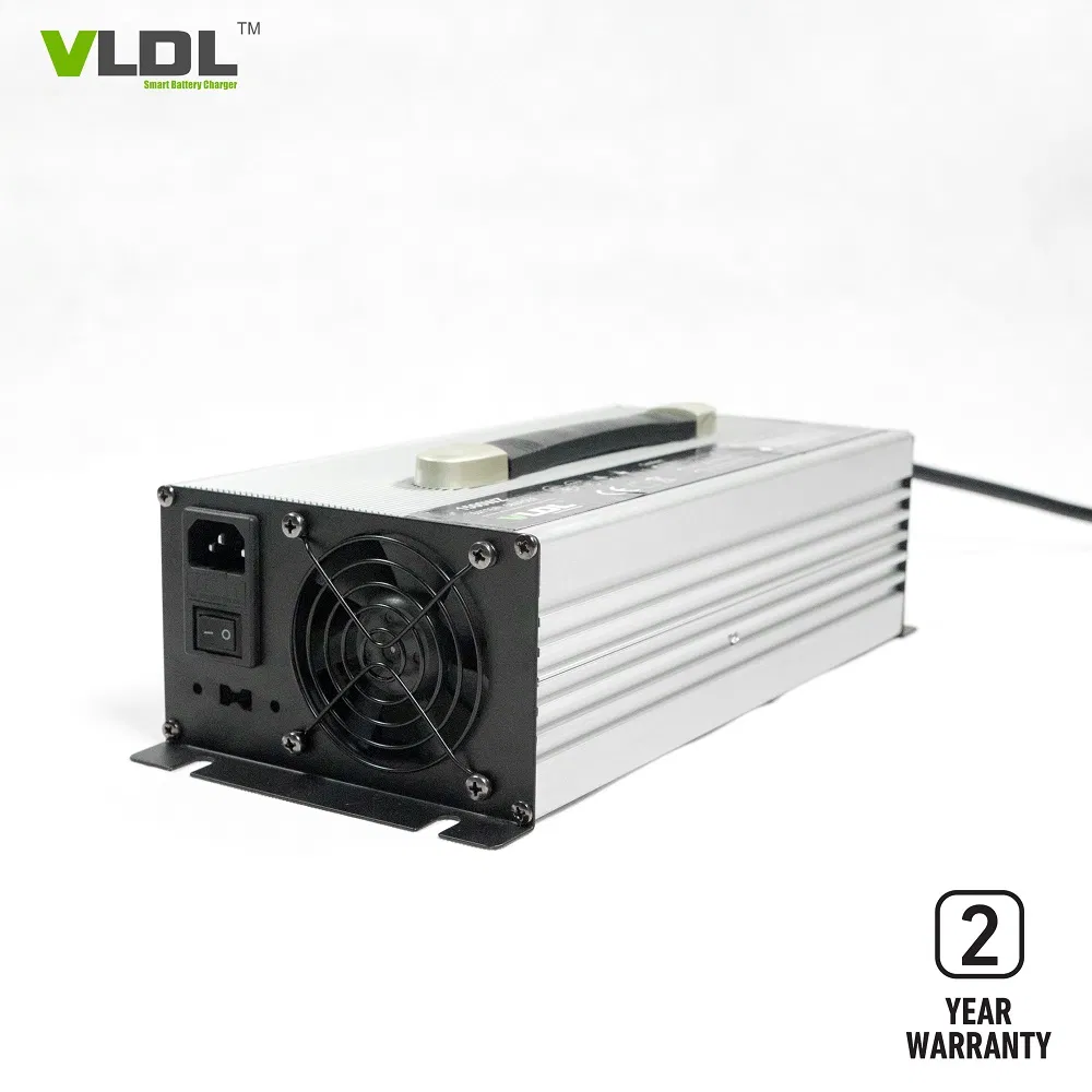 48V 30A Smart Lithium Iron Battery Charger, Max 54.6V Fast Charging