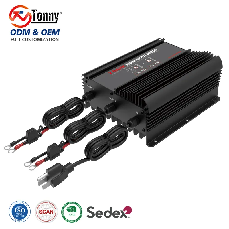 Waterproof Marine Battery Charger