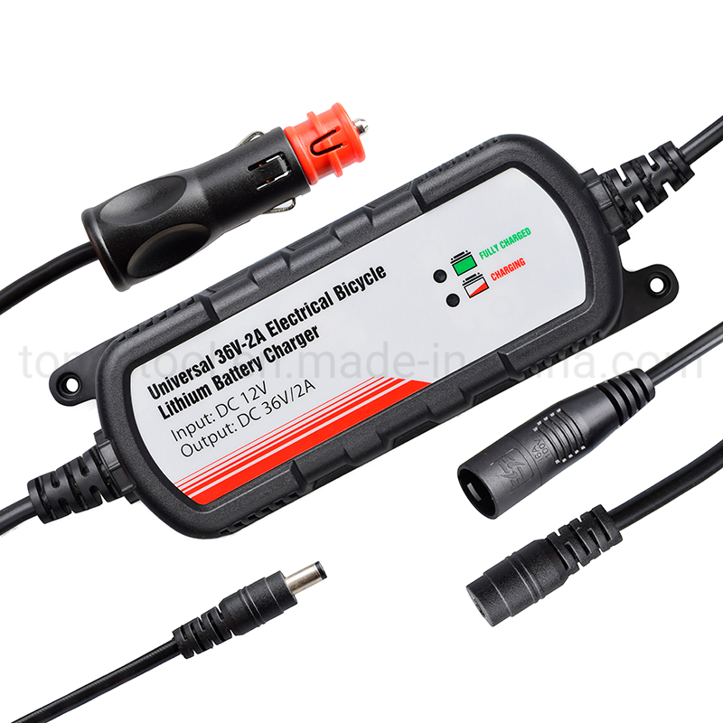 Lithium Battery Charger LCD Display 42V/48V Electric Scooter Golf Car Electric Forklift