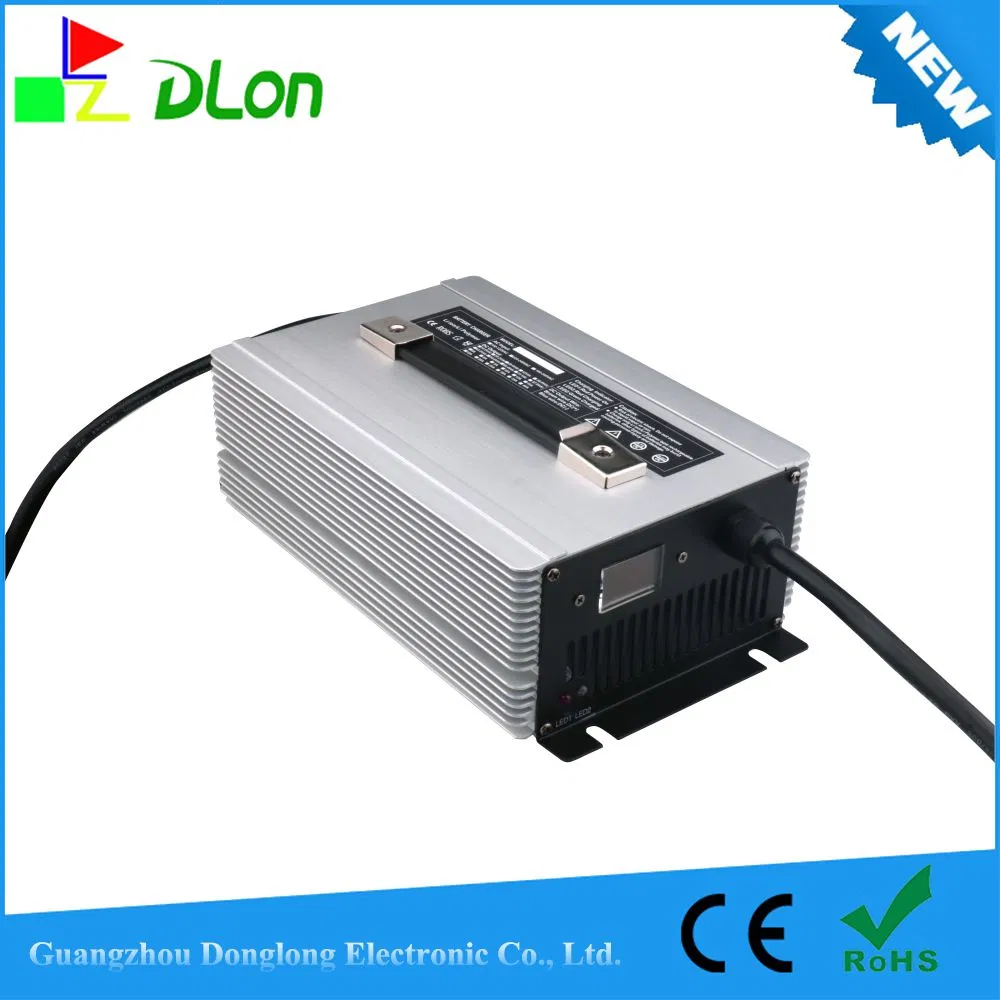 2000W 36V 40A Lead Acid Vehicle Mounted Type Charger 44.1V Battery LCD Chargers Apply to Electric Car Electric etc. Forklift CE RoHS Compliant EV