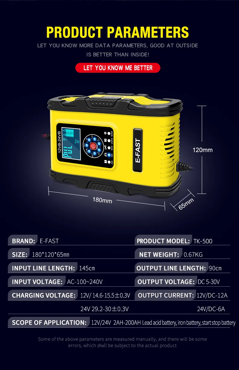 Smart Battery Charger Main View