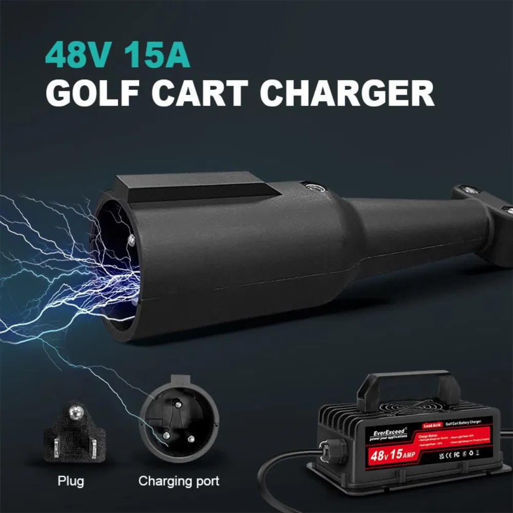 High-Performance 48V Lead Acid Battery Charger for Golf Cart Applications
