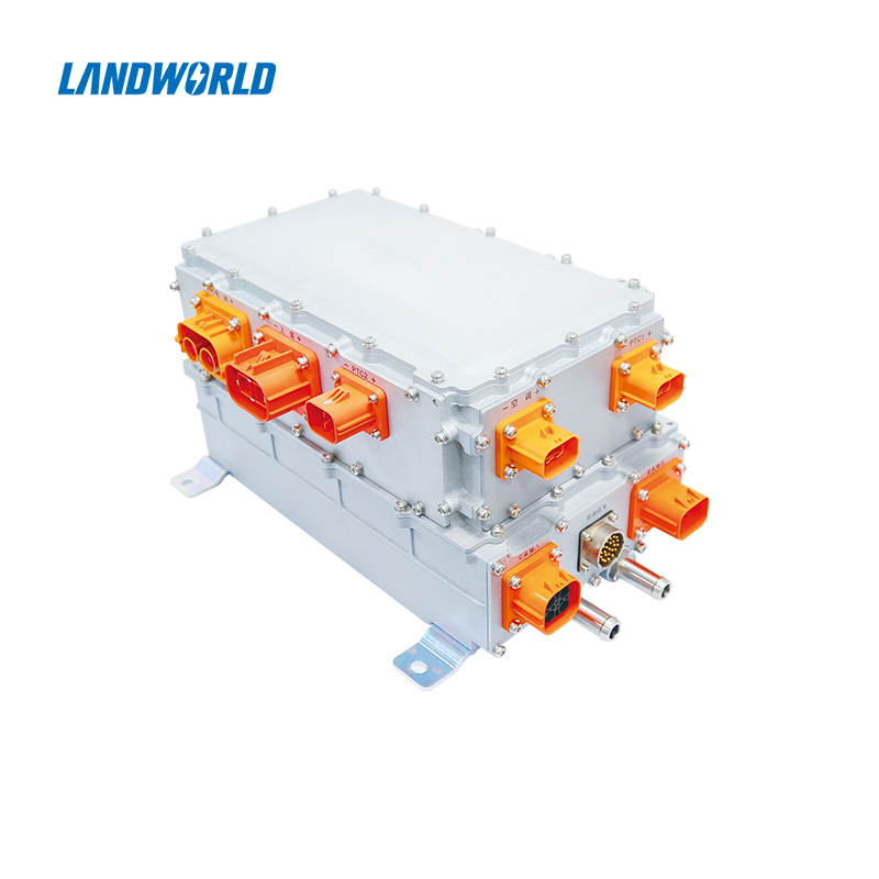 Landworld 6.6kw Obc+2.5kw DC/DC+PDU Bidirectional IP67 Supply on-Board Battery Charger High Power DC+Obc+PDU