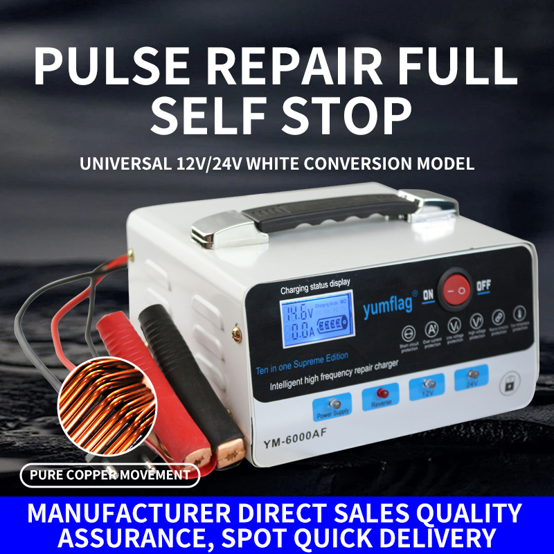 Intelligent Repair of 12V and 24V on-Board AGM Lead-Acid Battery Chargers