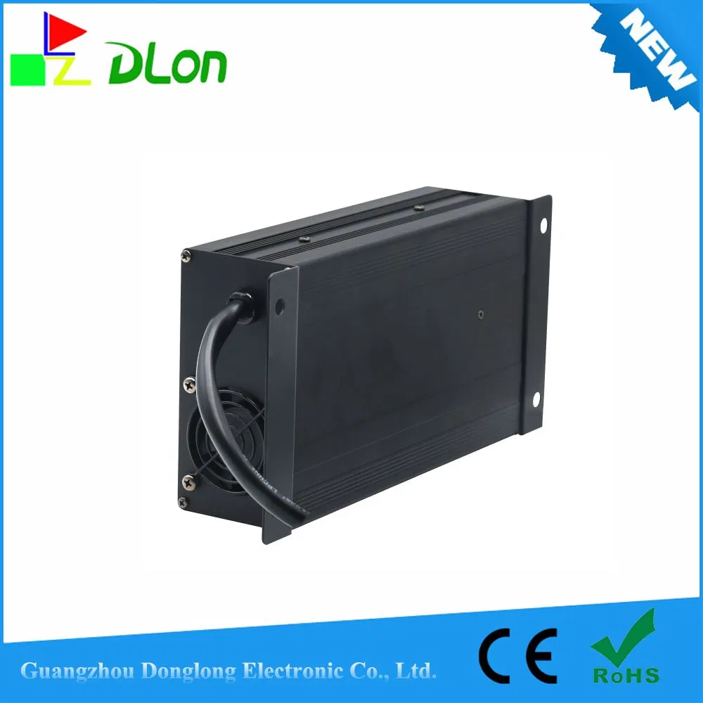 1200W 12V 40A on-Board Portable Lipo Battery Charger for Electric Forklift Electric Beach Car etc.