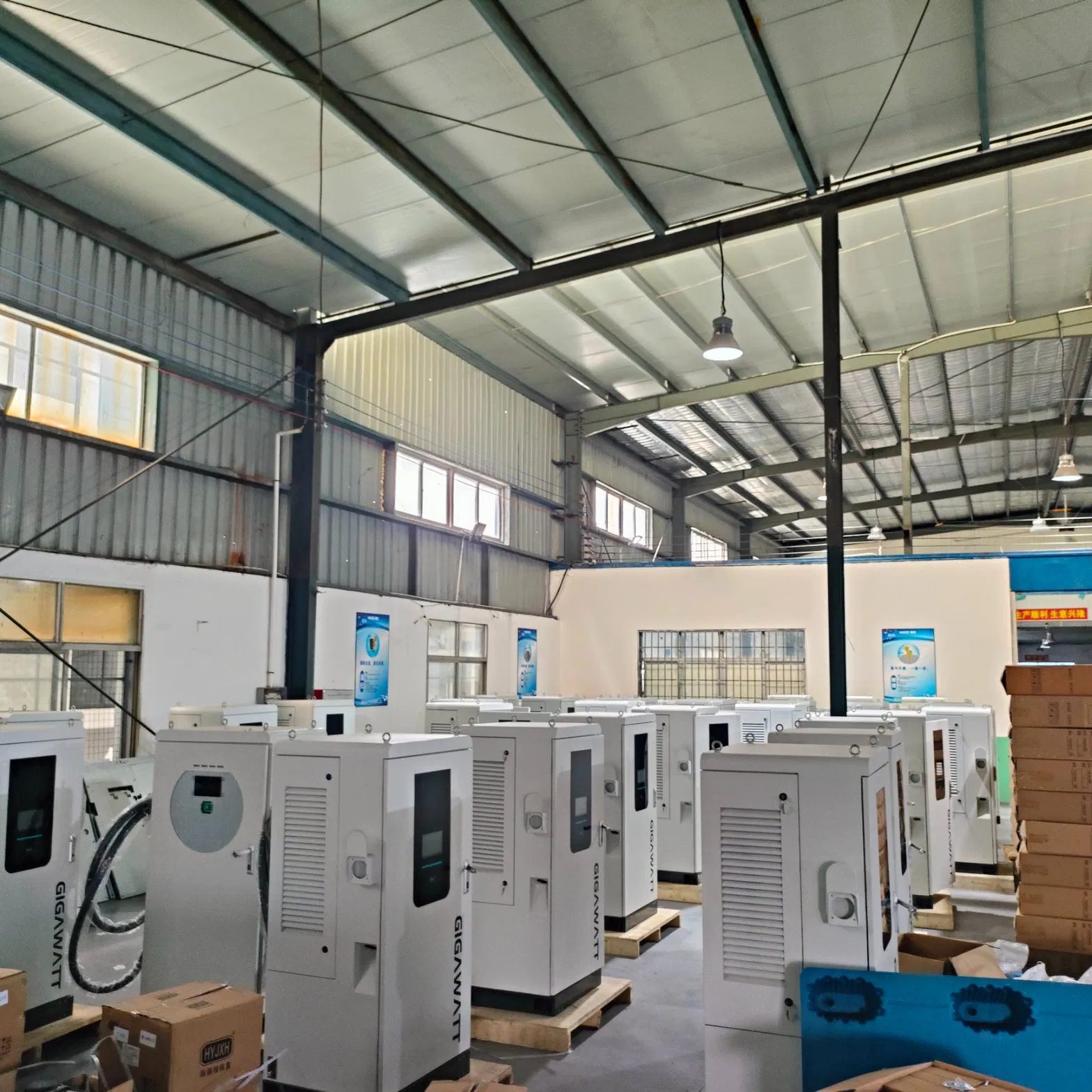 Industrial Electric Vehicle Charger with Dual Outputs 200A