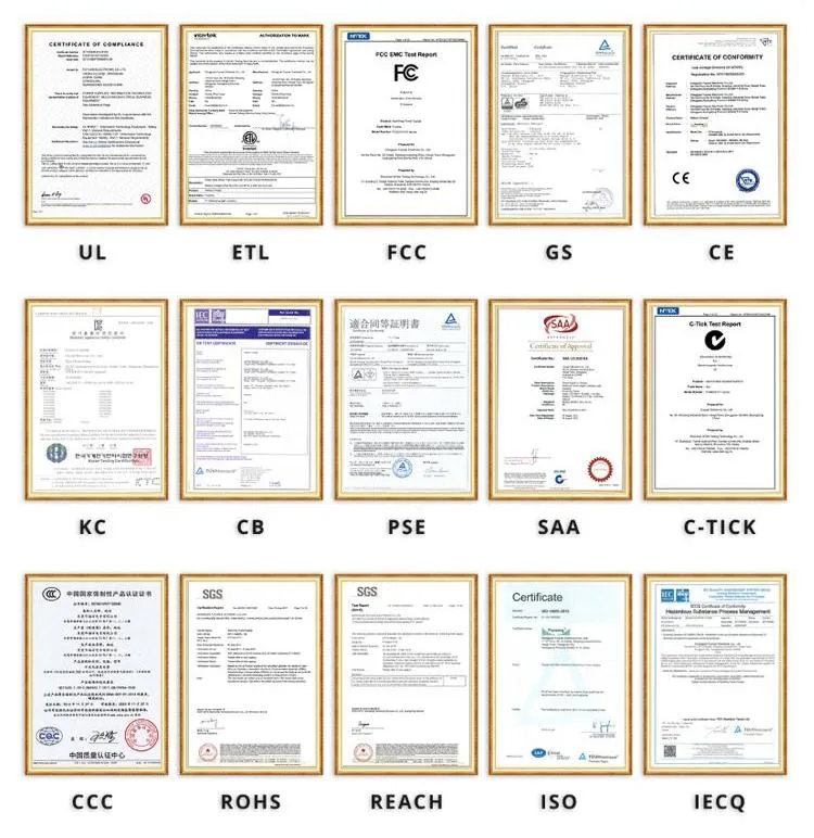 Certification Documents