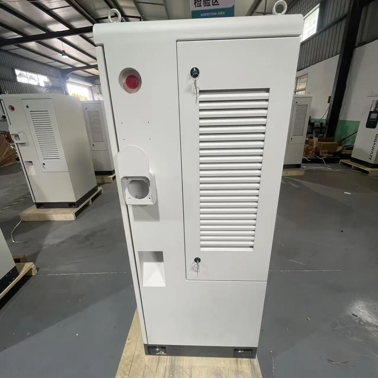 Industrial Electric Vehicle Charger with Dual Outputs 200A