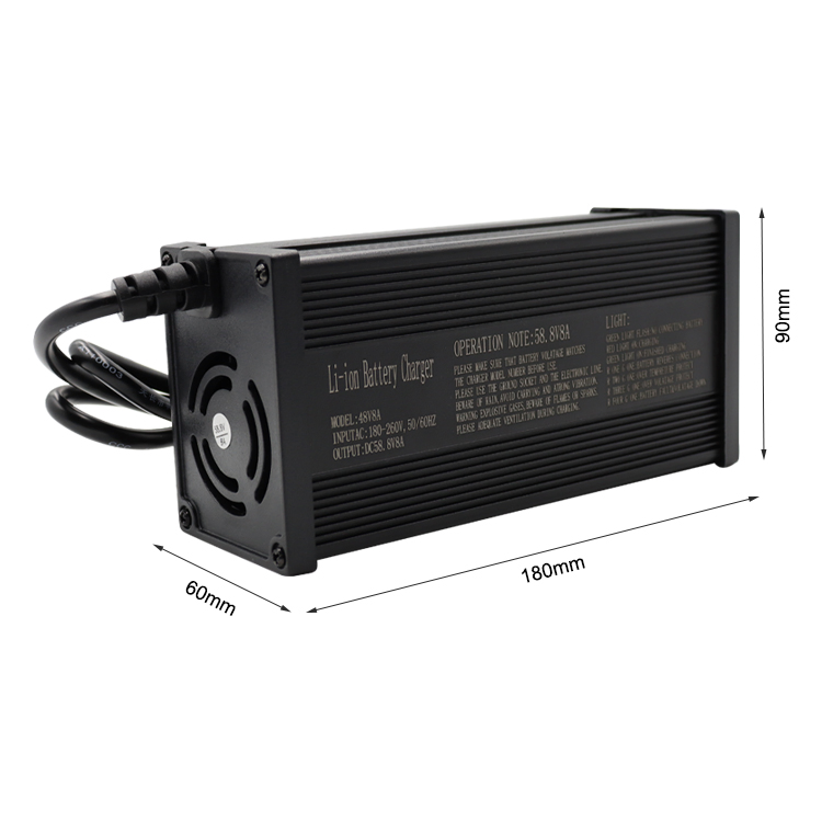 Lithium Ion Battery Charger 12V 24V 36V 72V 84V 48V Customized Ebike LiFePO4 E-Bike Electric Scooter Battery Charger