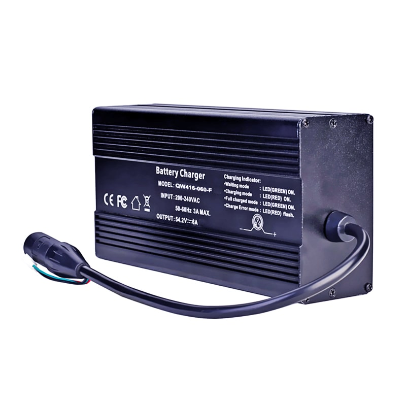 360W Battery Chargers 16s 48V 51.2V 5A 6A LiFePO4 LiFePO 4 Outdoor Charger DC 57.6V/58.4V 5A 6A IP54 IP56 Waterproof Chargers SAA Rcm Ukca UL