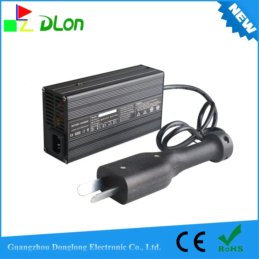 36V 5A Golf Cart Charger for 20-40ah Lead Acid Battery China Manufacture