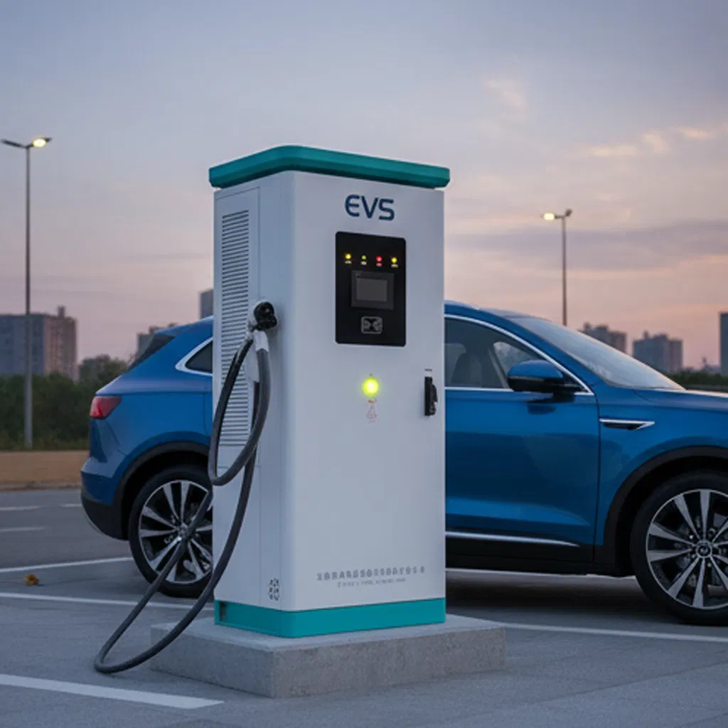 Hot Sale High-Efficiency DC Fast Charging Industrial Grade Electric Vehicle Charging Station EV Charger From Anhui Evs Technology