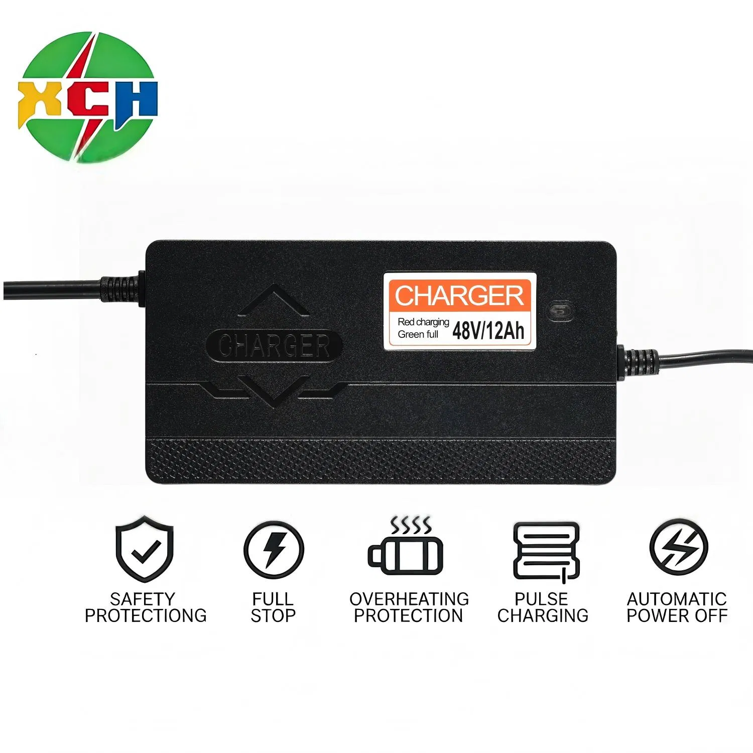 48V12ah Lead-Acid Battery Charger Used for Bike/Escooter