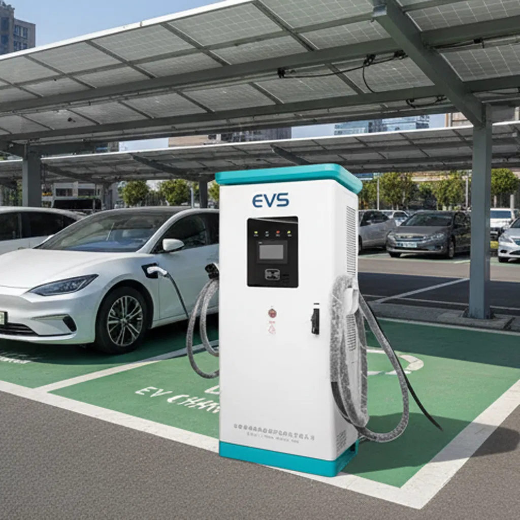 High-Efficiency CCS1 CCS2 Chademo GB/T Connector EV DC Fast Charging Industrial Grade Electric Vehicle Charging Station EV Charger