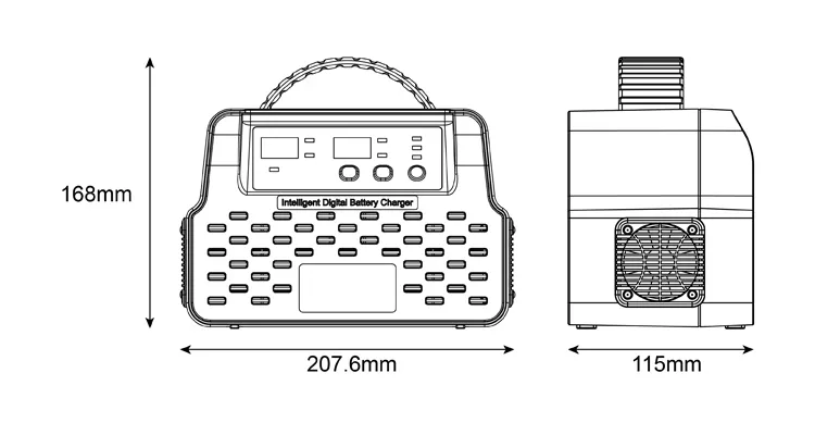 Charger Dimensions
