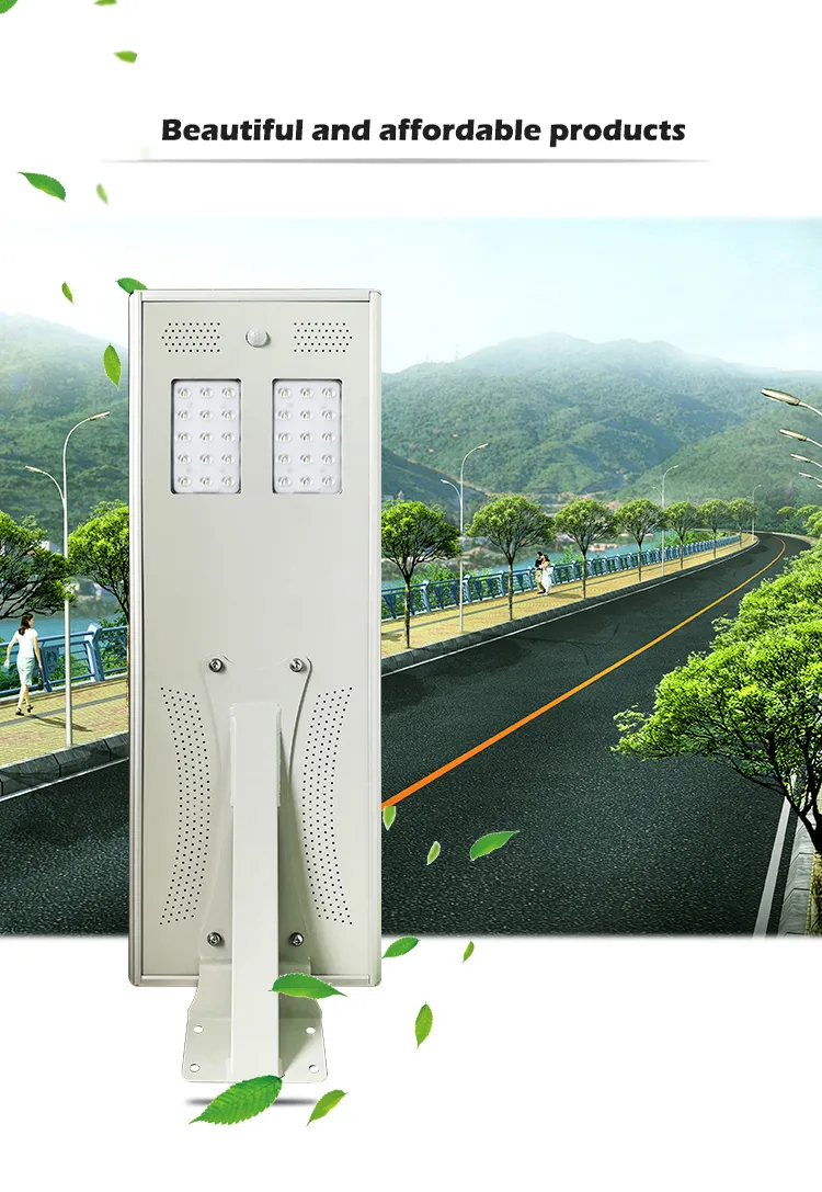 Integrated Solar Street Light Details