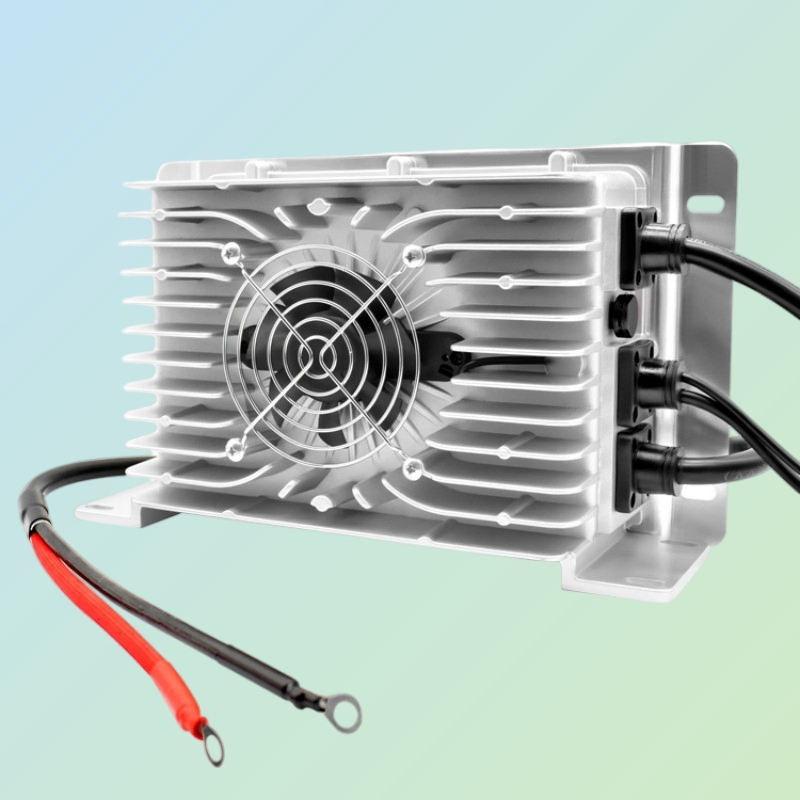 Compact Waterproof Battery Charger for Efficient 24V Marine Power