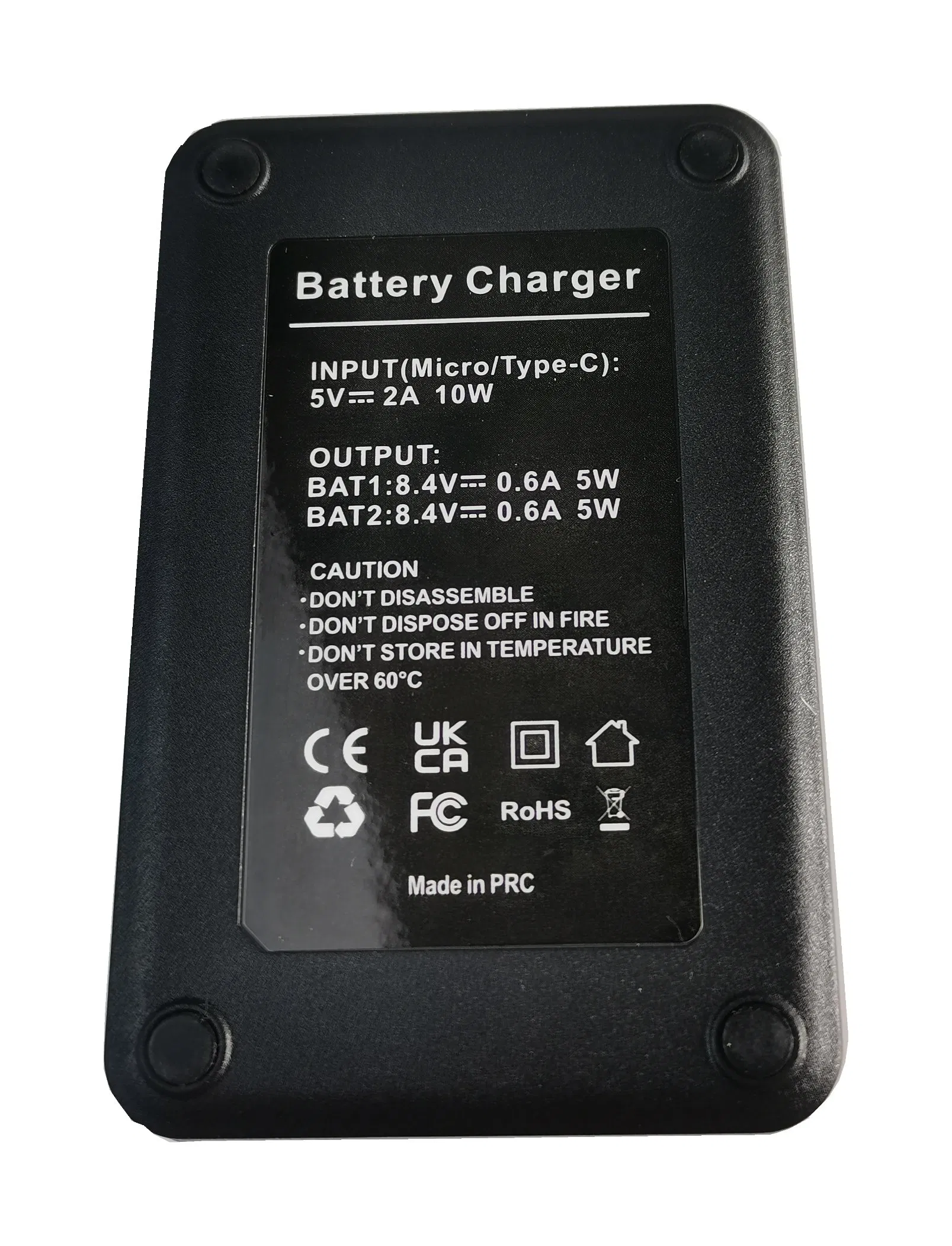 Camera Lithium Battery 2 Slots USB Smart Fast Charger Battery Charger