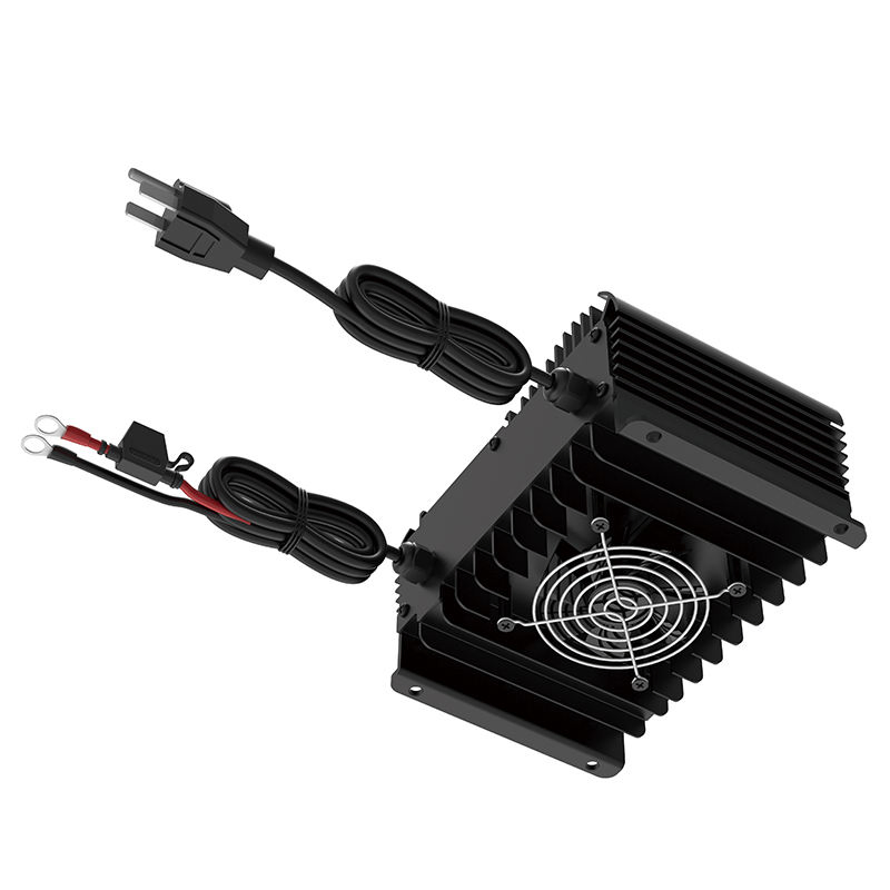 March12V/16V/24V/36V 10A Waterproof Marine Charger for AGM LiFePO4 Deep Cycle Electric Vehicles