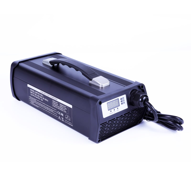 900W Battery Charger 23s 69V 72V 73.6V LiFePO4 Batteries Chargers DC 82.8V/83.95V/84V 10A 10.5A for Electric Forklifts
