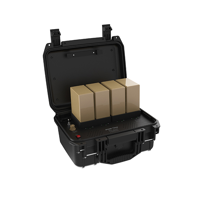 MID Rate Four Way Charger for Bb-2590 Lithium-Ion Battery