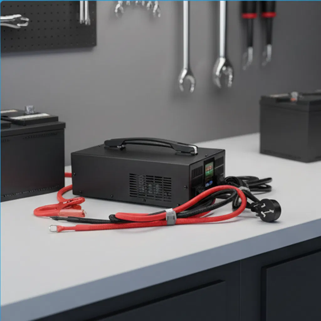 High Power 3300W Smart Charger IP34 Aluminum Case for Industrial Lithium Lead Acid Battery Packs for Electric Vehicles with Waterproof Features