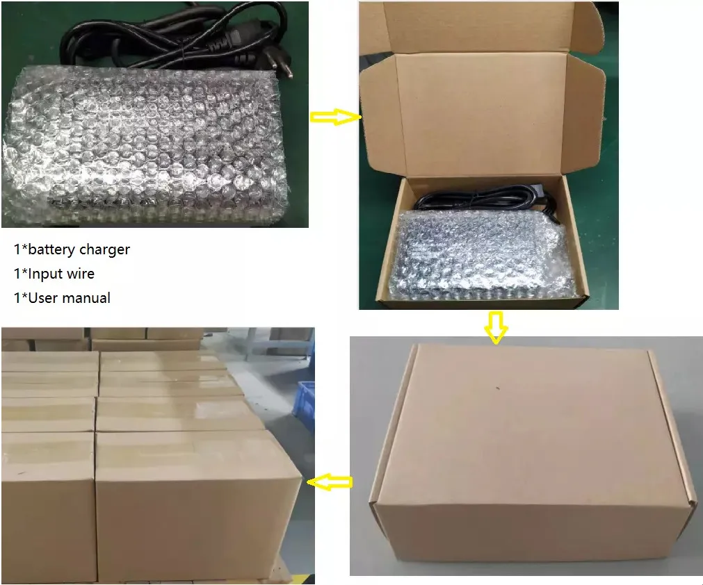 60V 73V 4A Battery Charger Specification