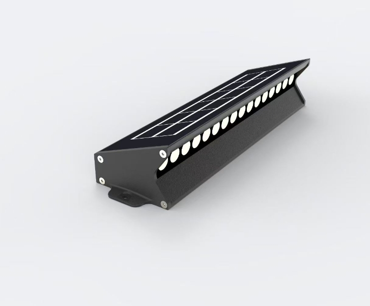 LED Solar Outdoor Light Pattern Light Middle Wall Washing Light Garden Landscape Decoration