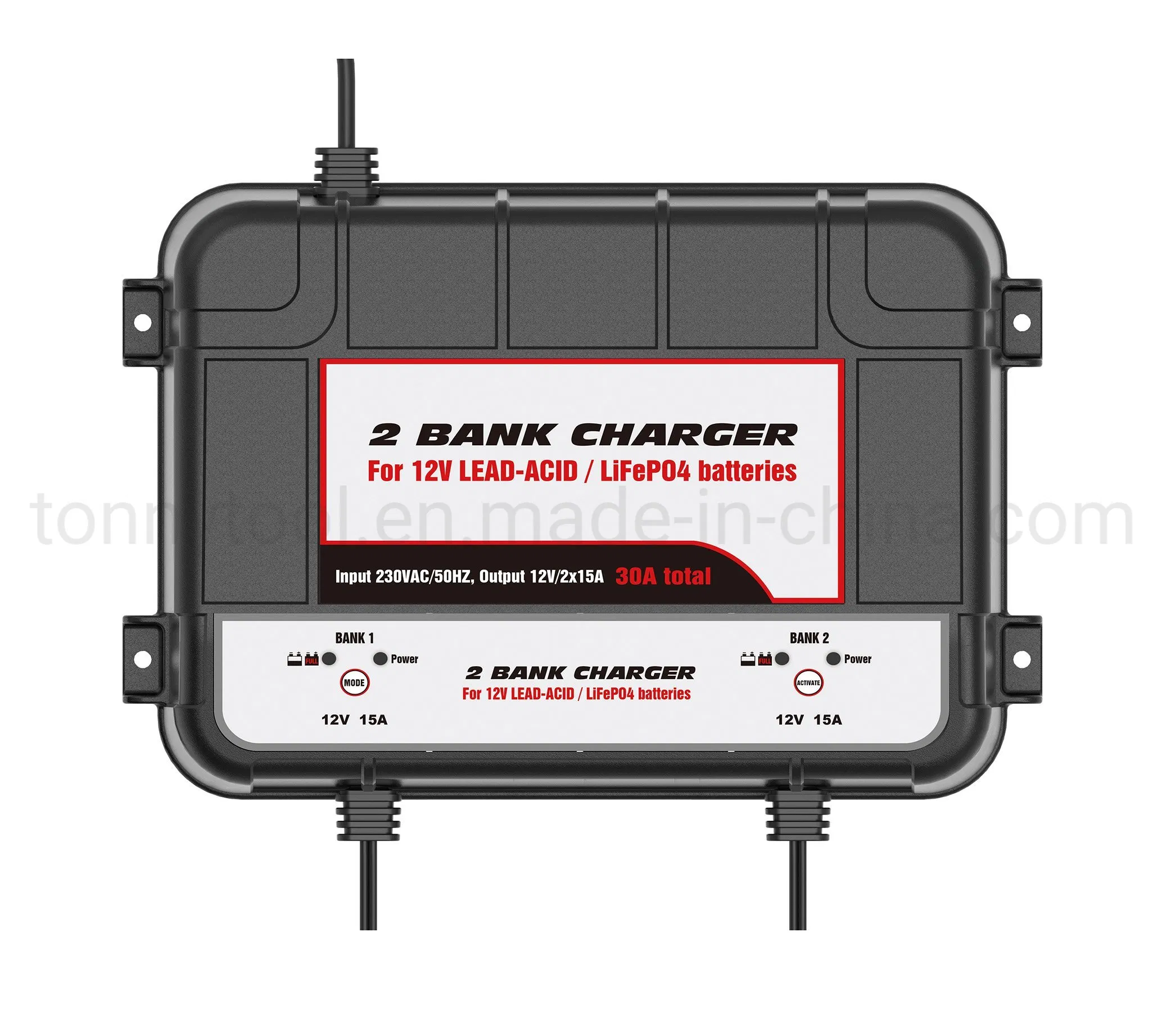 Lithium Battery Charger LCD Display 42V/48V Electric Scooter Golf Car Electric Forklift
