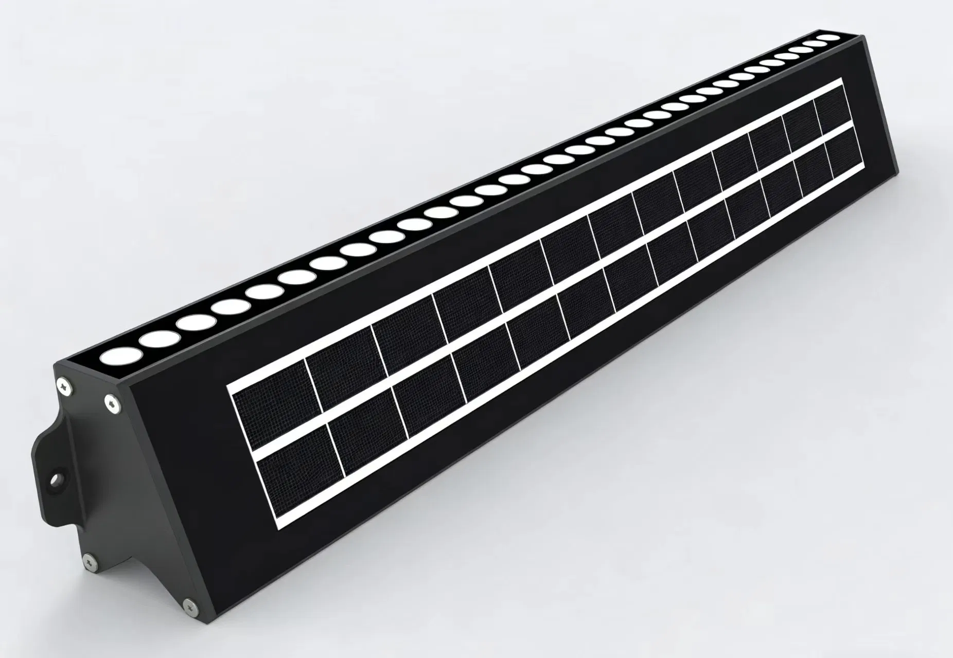 LED Solar Outdoor Light Pattern Light Middle Wall Washing Light Garden Landscape Decoration