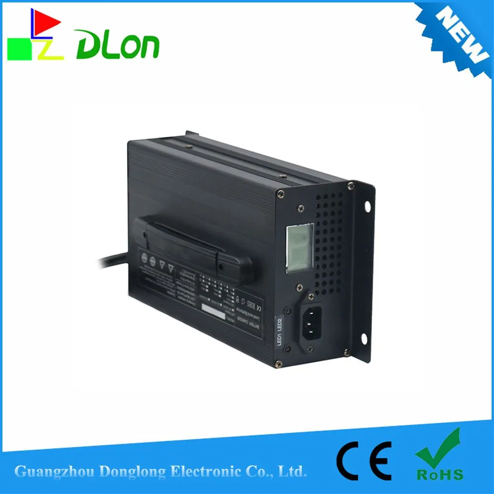 1200W 12V 40A on-Board Portable Lipo Battery Charger for Electric Forklift Electric Beach Car etc.