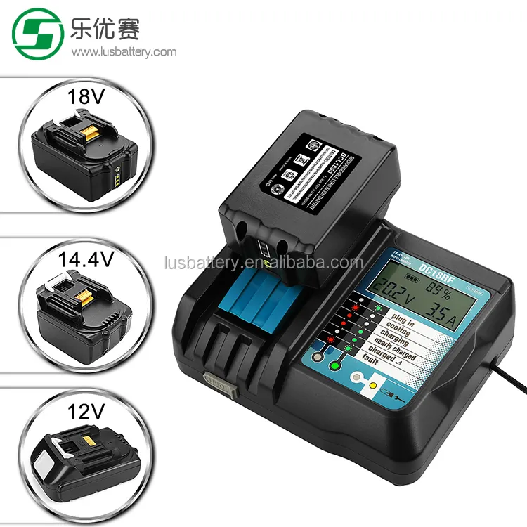 DC18RF Charger Detail