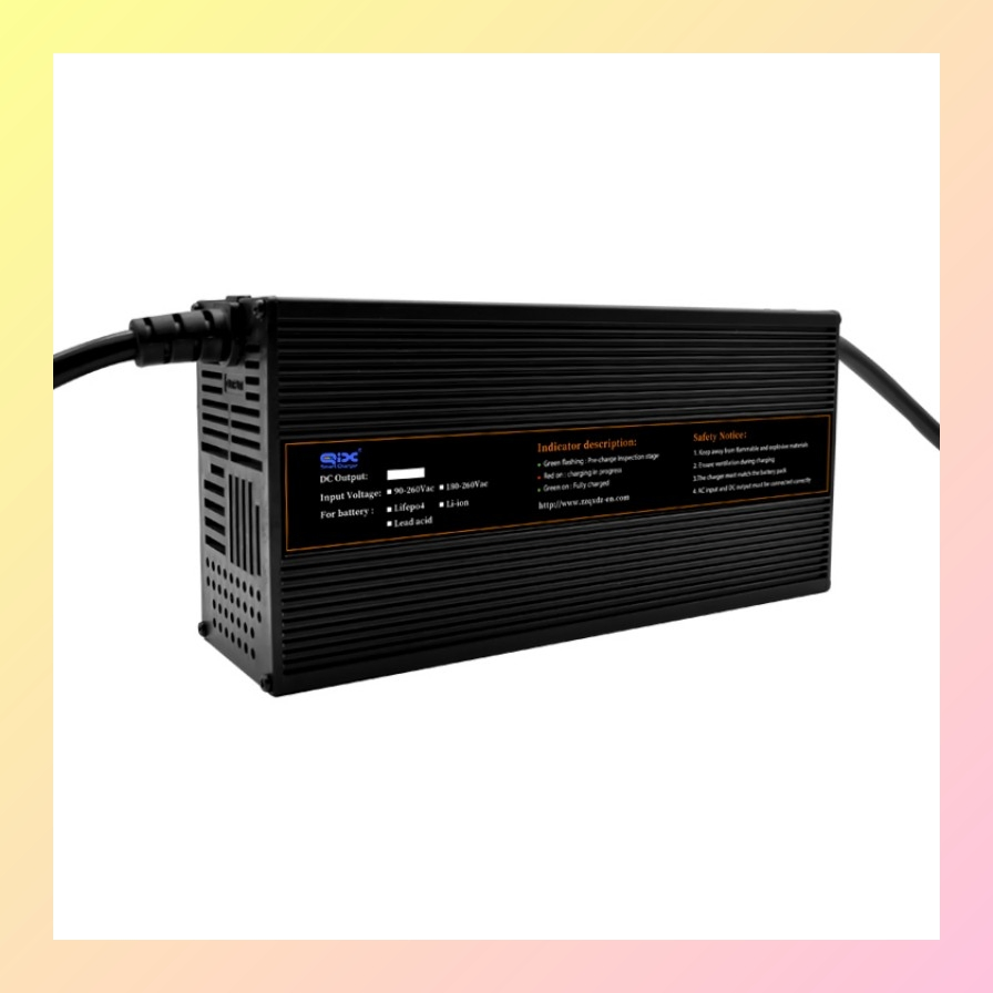 High-Performance 48V Portable Golf Cart Battery Charger for Quick Charging