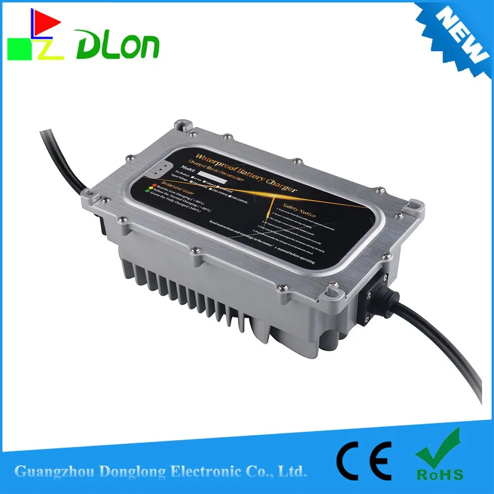 36V 10s Lithium Ion Battery Charger 42V10A Li Polymer Waterproof Battery Charger for Sale