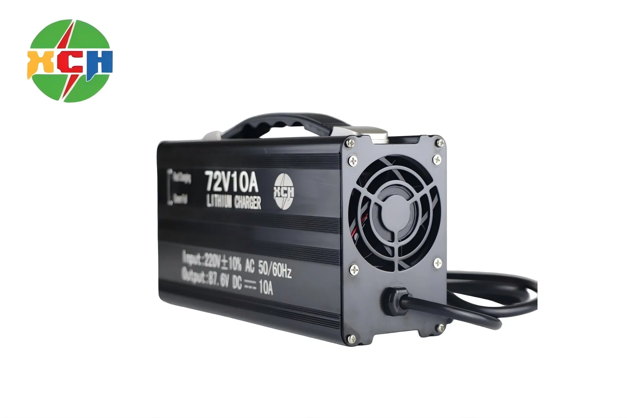 72V10A LiFePO4 Battery Charger with Over-Temperature Protection
