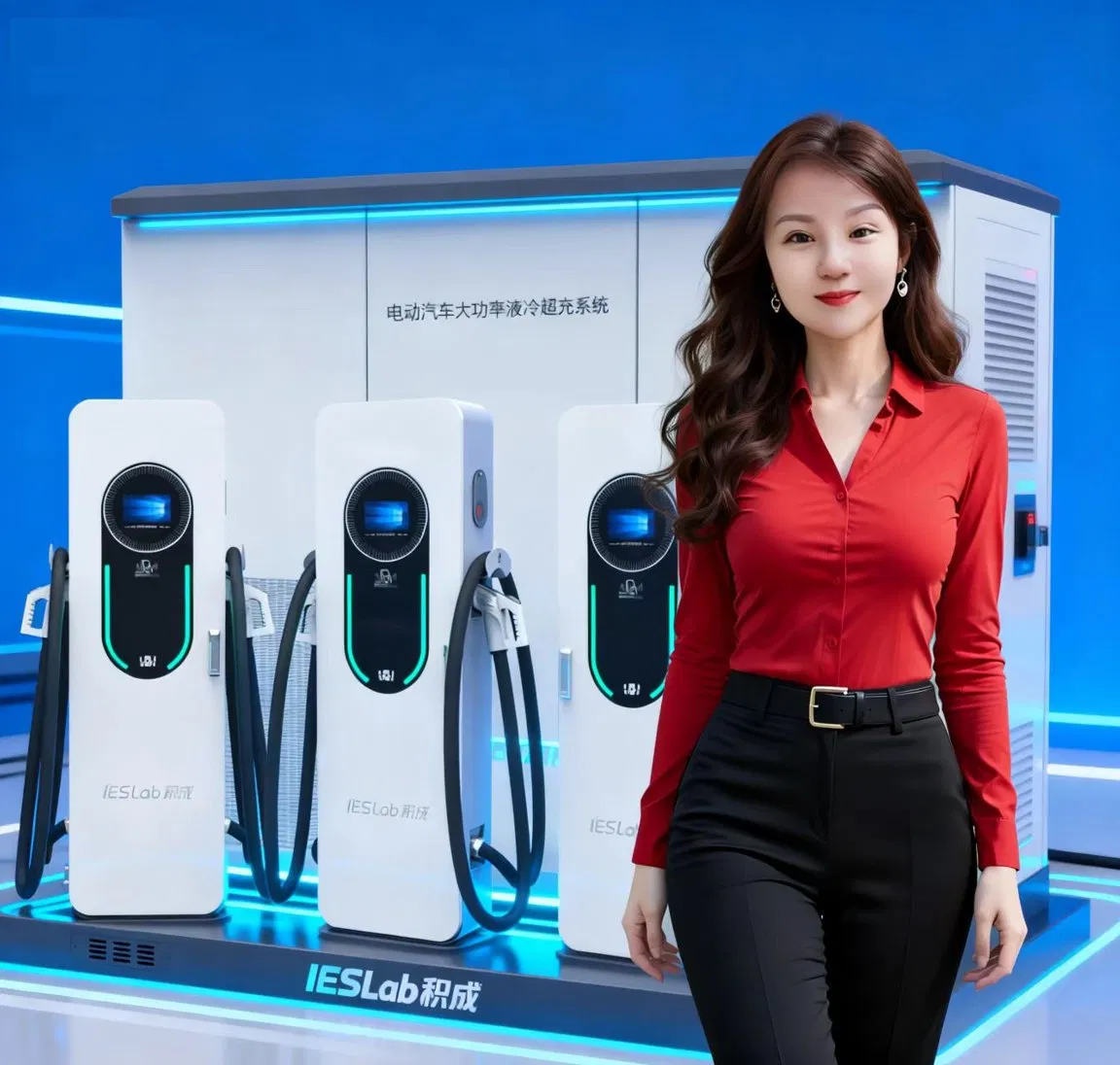 High Power Commercial Use 160kw-1080kw Electric Vehicle Car Battery Fast DC EV Charge Charger Charging Station with Ocpp1.6j