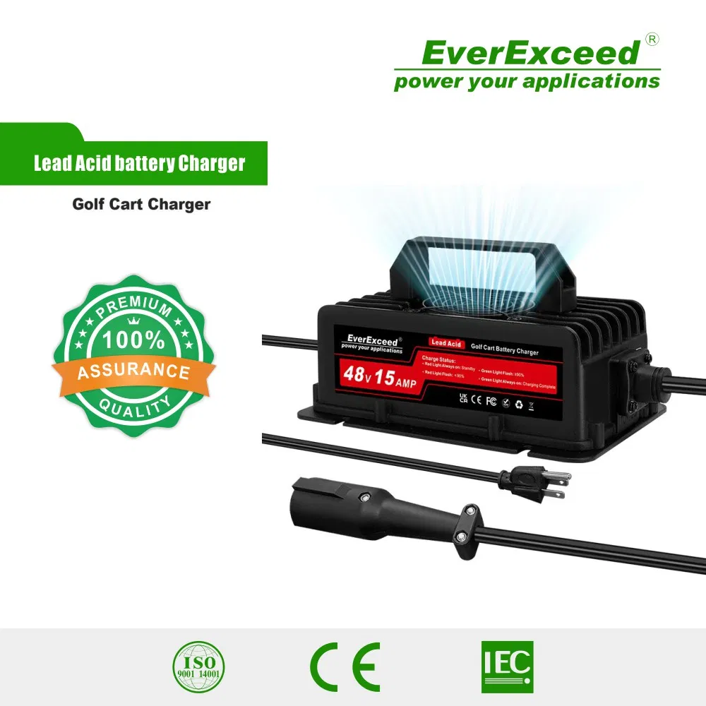 High-Performance 48V Lead Acid Battery Charger for Golf Cart Applications