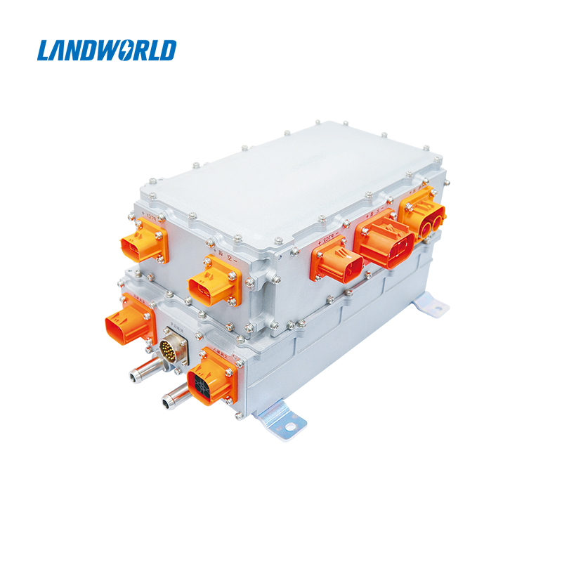 Landworld 6.6kw Obc+2.5kw DC/DC+PDU Bidirectional IP67 Supply on-Board Battery Charger High Power DC+Obc+PDU