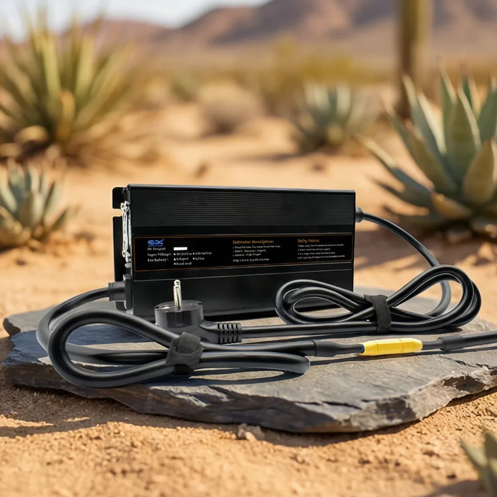 2000W Industrial Fast Charger for Electric Forklift and Industrial Vehicle, 48V 35A IP34 Waterproof