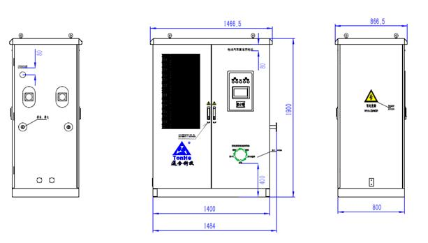 200-400kw EV Charging Station DC Fast Charger CCS Chademo Ge/T DC CE UL ISO