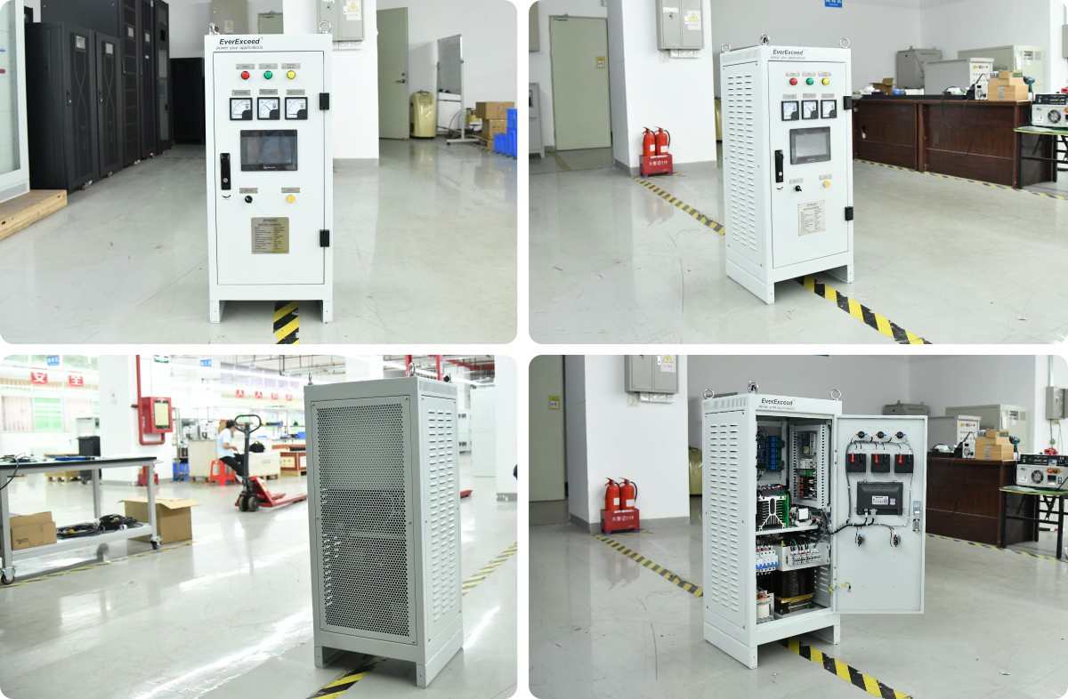 Industrial 125VDC Charger Rectifier Compatible with Ni-CD/LiFePO4 Batteries Snmp Monitoring