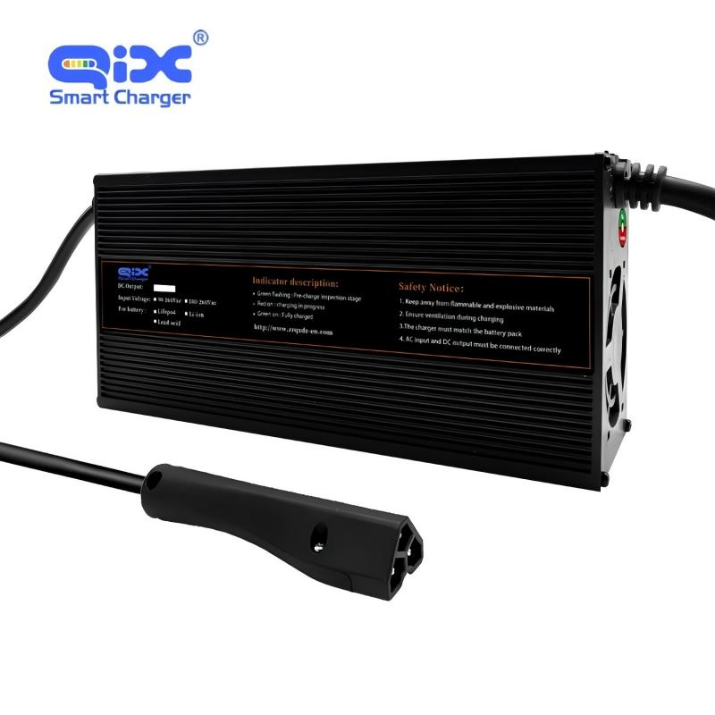 OEM/ODM 84V 72V 60V 48V 12 Volt 24V Lead Acid Lithium Iron Phosphate Industrial Intelligent Forklift Electric E Bike Tricycle Lithium Battery Charger RoHS