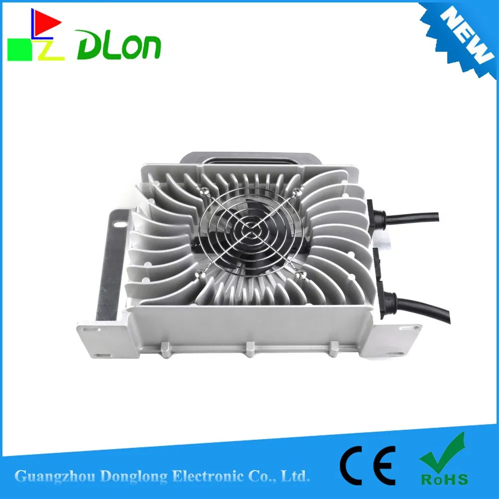 1200W IP67 Waterproof Grade Charger 12V 14.6V 40A Lipo Battery Intelligence Charger for Electric Forklift Electric Vehicles